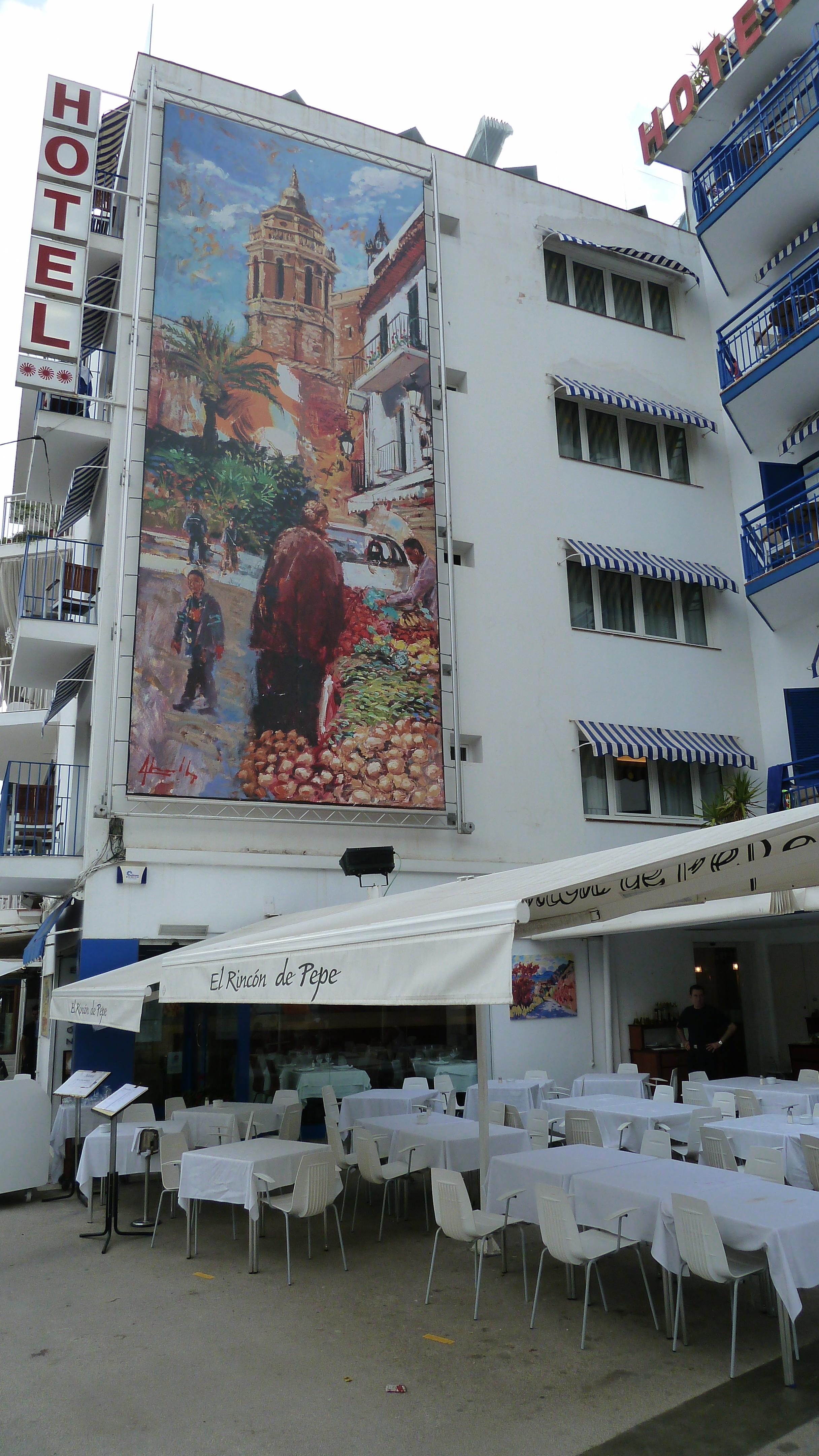 Platjador Hotel Sitges Eksteriør billede